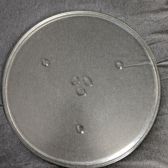 Microwave Clear Glass Turntable Plate / Tray Replacement Plate 13.5" 05 - Picture 3 of 6